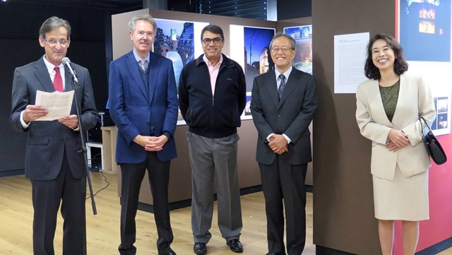 Vernissage de l'exposition « Parallèle Nippon » et inauguration de l'ACJ 2017