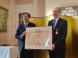 Remise du certificat