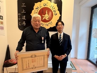 萩野所長による三上和廣氏との面会（令和8年2月15日）