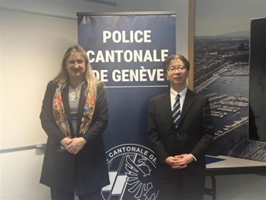 Rencontre de M. HAGINO Akiyuki, Chef du Consulat du Japon à Genève, avec la Commandante de la Police cantonale genevoise (09.02.2026)