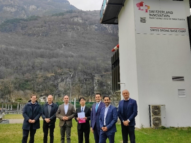 Visite du Swiss Drone Competence Center au sein du Switzerland Innovation Park Ticino