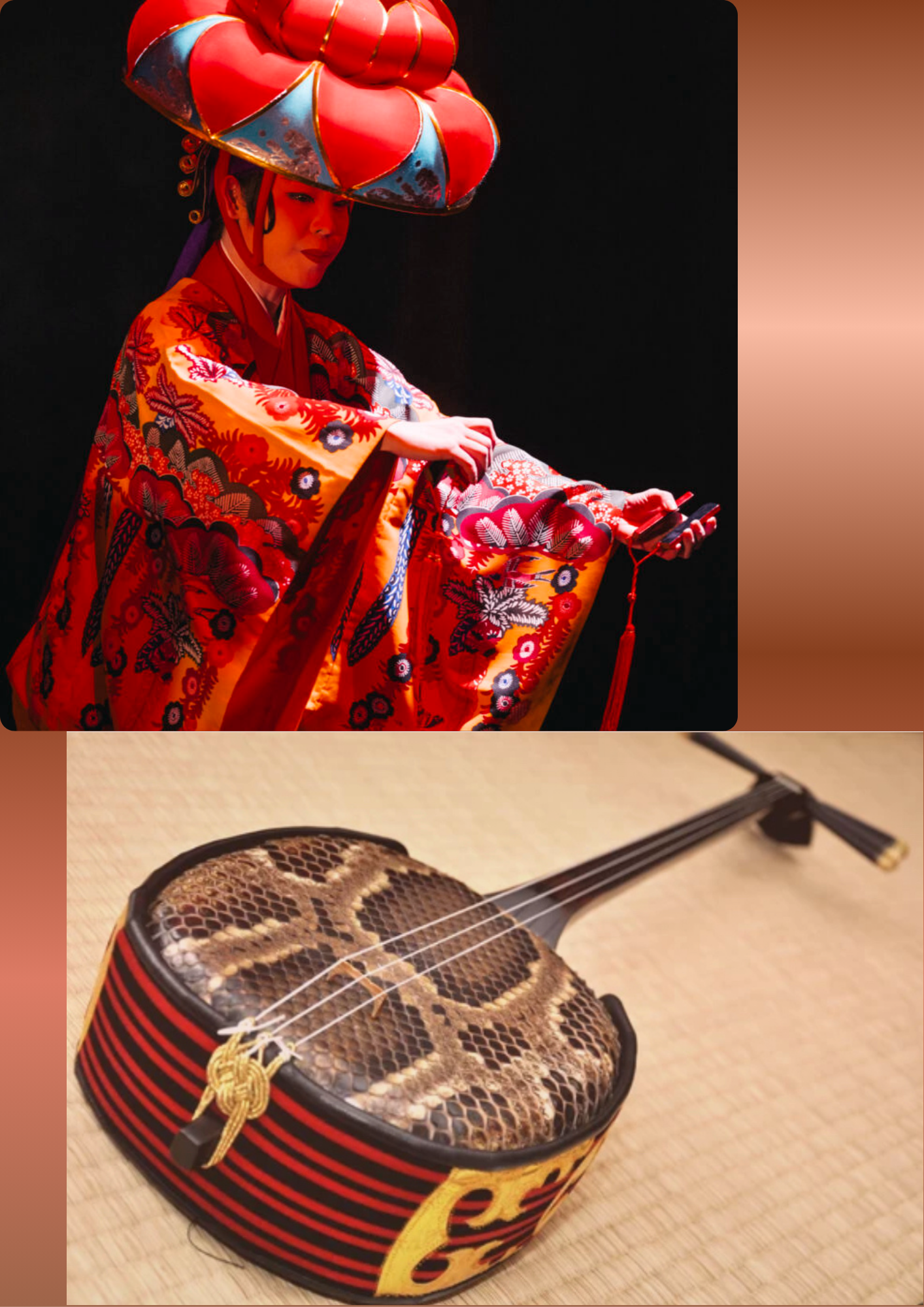 Sanshin et danse d'Okinawa